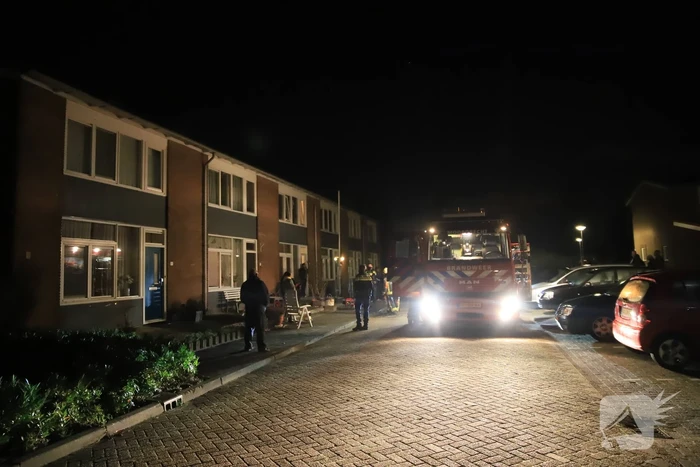 Persoon gewond bij brand in woning