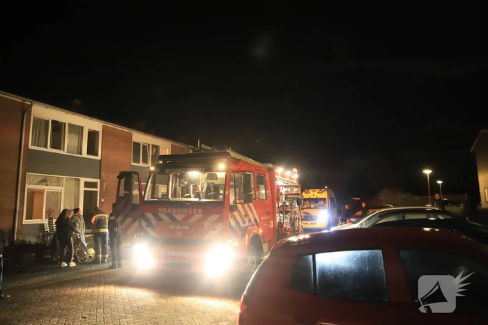 Persoon gewond bij brand in woning