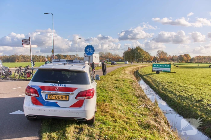 Scooterrijder gewond bij aanrijding met bestelbus