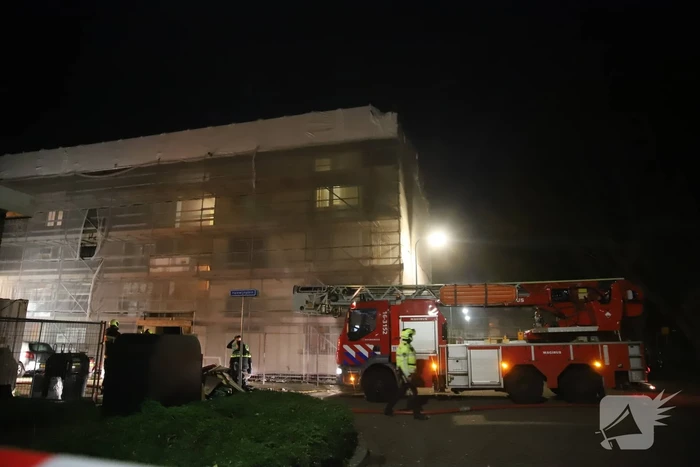 Brand in appartementencomplex