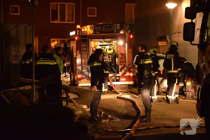 Brand in appartementencomplex