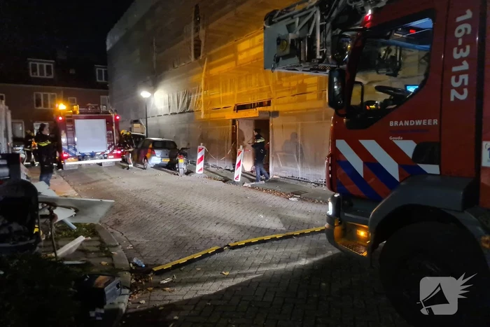 Brand in appartementencomplex