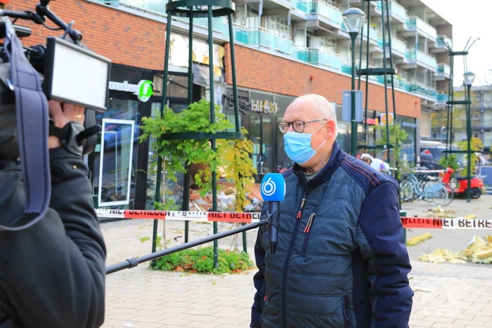 Ravage na plofkraak in het winkelcentrum