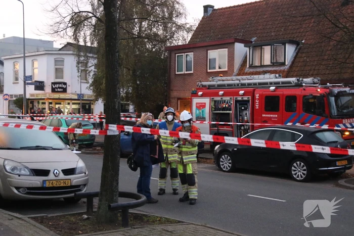 Traumahelikopter ingezet bij woningbrand