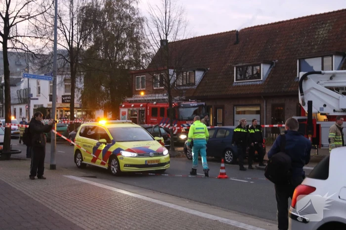 Traumahelikopter ingezet bij woningbrand