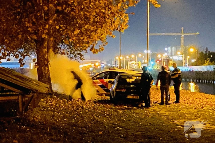 Autobrand blijkt buitenbrand