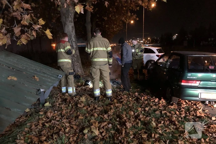 Autobrand blijkt buitenbrand