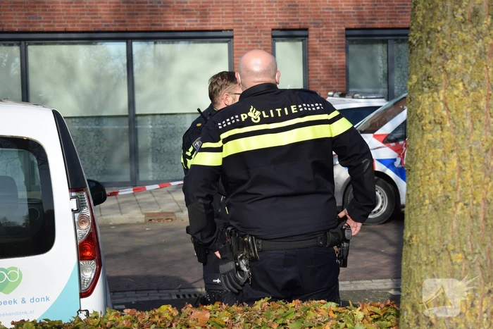 Corona-sneltestlocatie verwoest met zwaar vuurwerk