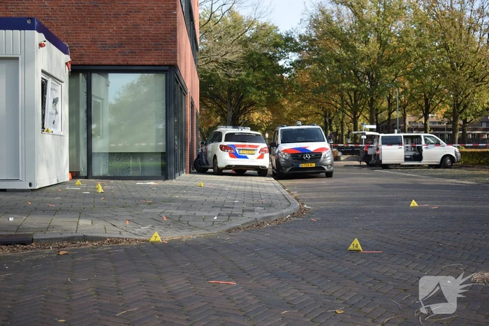 Corona-sneltestlocatie verwoest met zwaar vuurwerk