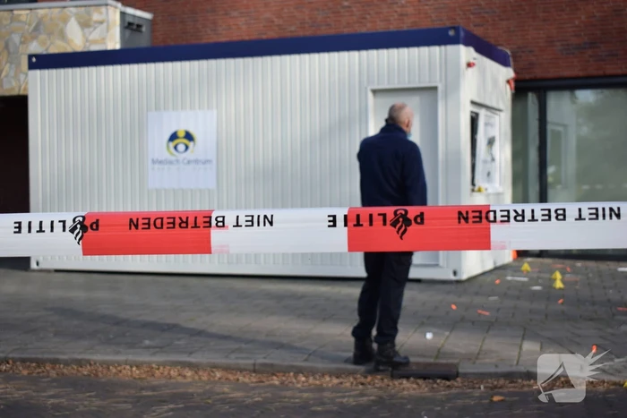 Corona-sneltestlocatie verwoest met zwaar vuurwerk