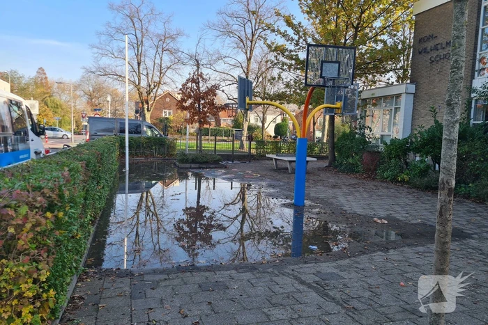 Waterleiding beschadigd door boorwerkzaamheden