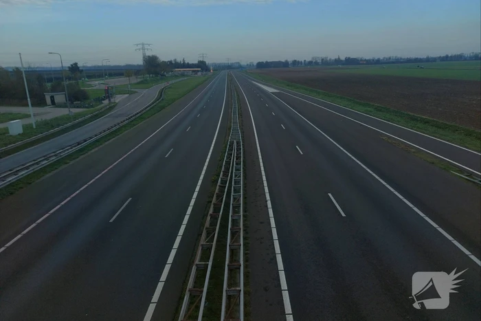 Haringvlietbrug afgesloten door werkzaamheden