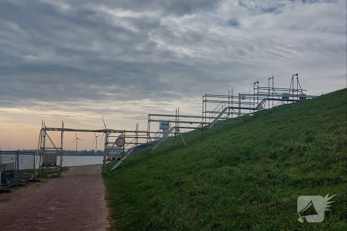 Haringvlietbrug afgesloten door werkzaamheden