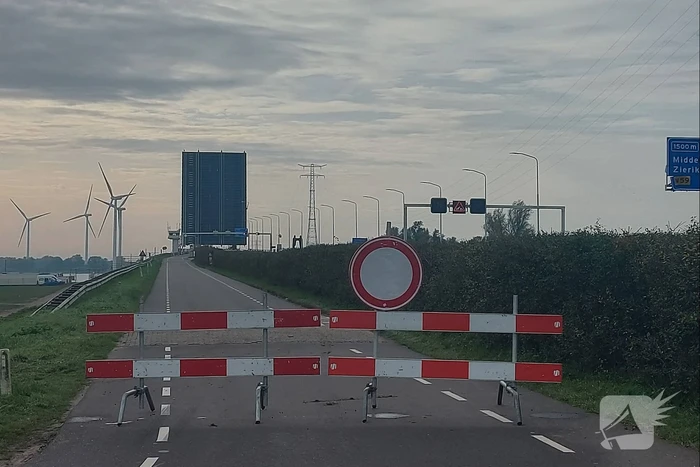 Haringvlietbrug afgesloten door werkzaamheden