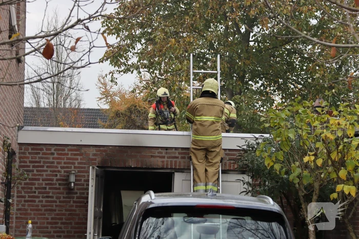 Grote schade na brand in garagebox