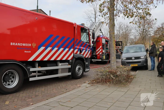 Grote schade na brand in garagebox