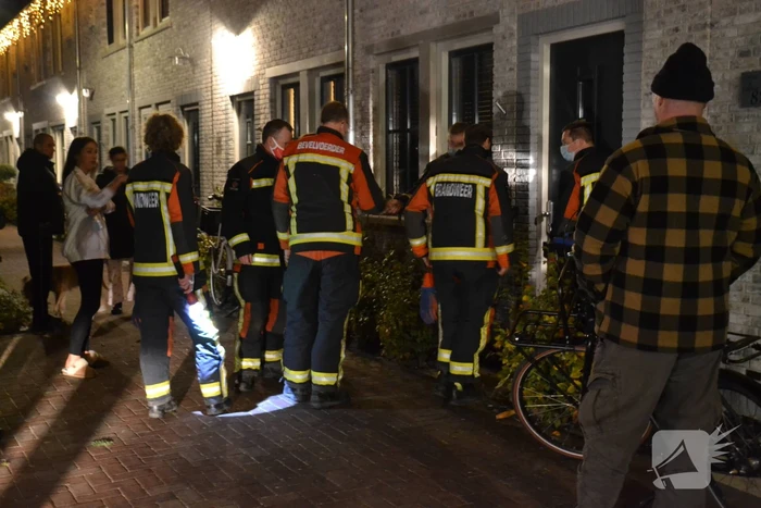 Bewoner buitengesloten van woning