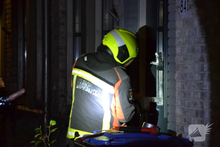 Bewoner buitengesloten van woning