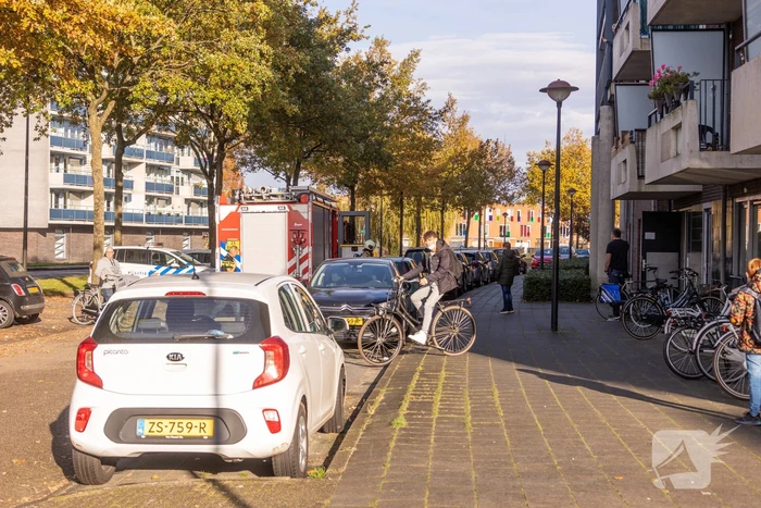 Omwonende zien veel rook uit woning