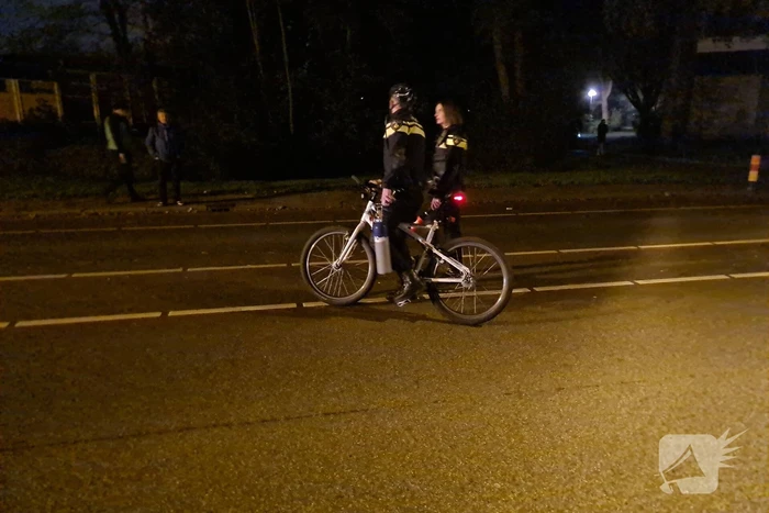 Auto vliegt uit de bocht en raakt lantaarnpaal