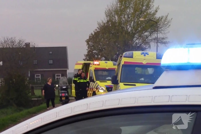 Scooterrijder raakt gewond bij ongeval