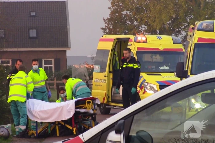 Scooterrijder raakt gewond bij ongeval