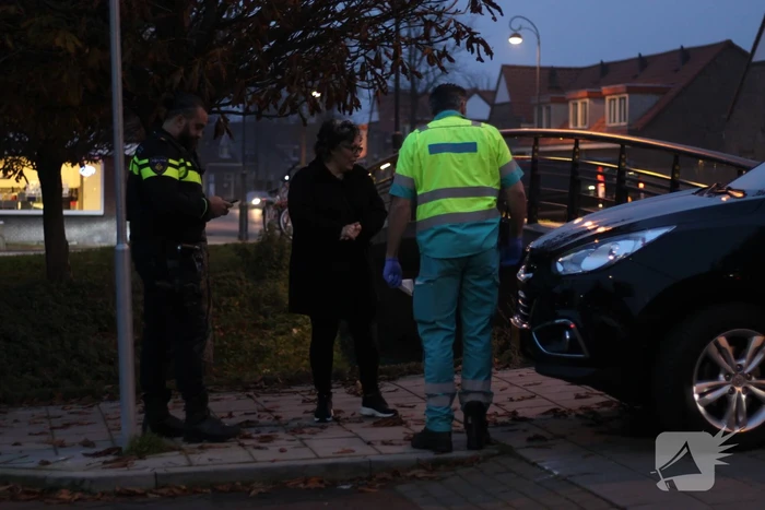 Aanrijding tussen voetganger en personenauto