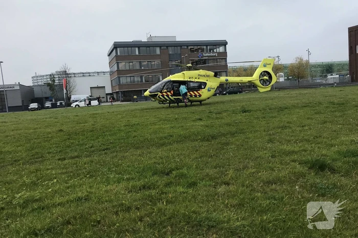 Coronapatiënt overgeplaatst met coronaheli