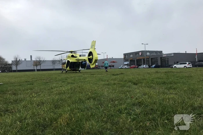 Coronapatiënt overgeplaatst met coronaheli