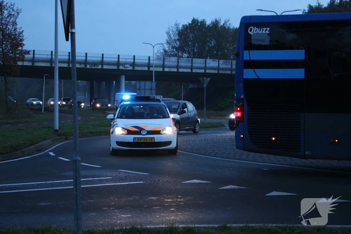 Schade na aanrijding tussen meerdere voertuigen