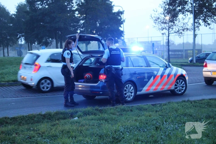 Schade na aanrijding tussen meerdere voertuigen