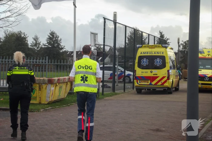 Traumahelikopter ingezet voor incident Ichthus College