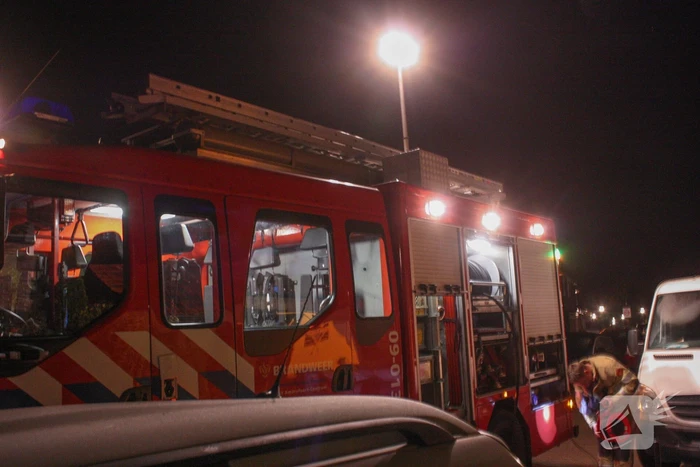 Veel rook bij brand in schuur