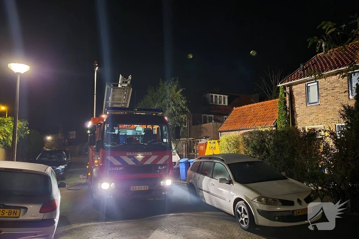 Veel rook bij brand in schuur