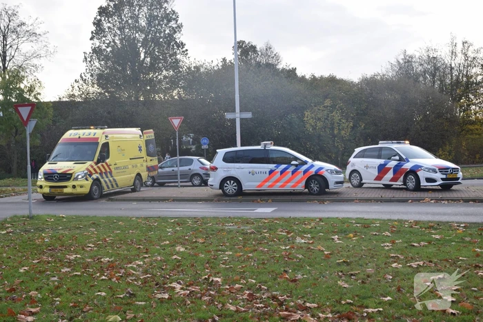 Fietser gewond na aanrijding met auto