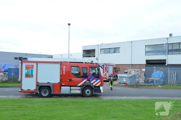 Brand in loods van Meubelhal
