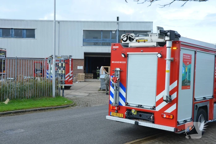 Brand in loods van Meubelhal