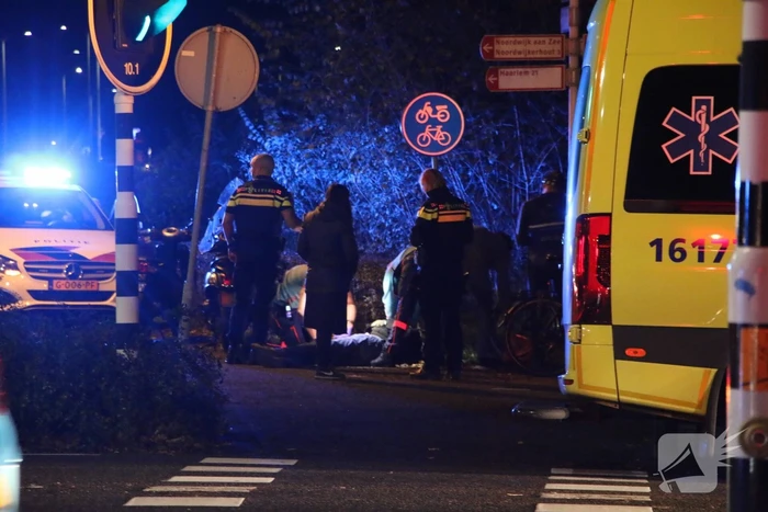 Gewonde bij aanrijding tussen wielrenner en scooter