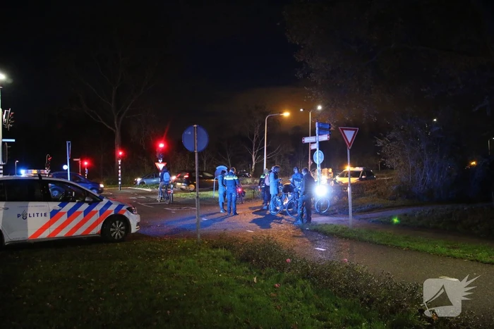 Gewonde bij aanrijding tussen wielrenner en scooter
