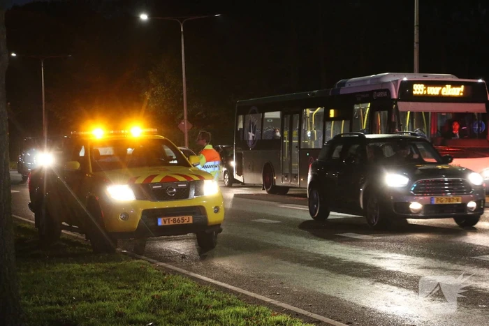 Gewonde bij aanrijding tussen wielrenner en scooter