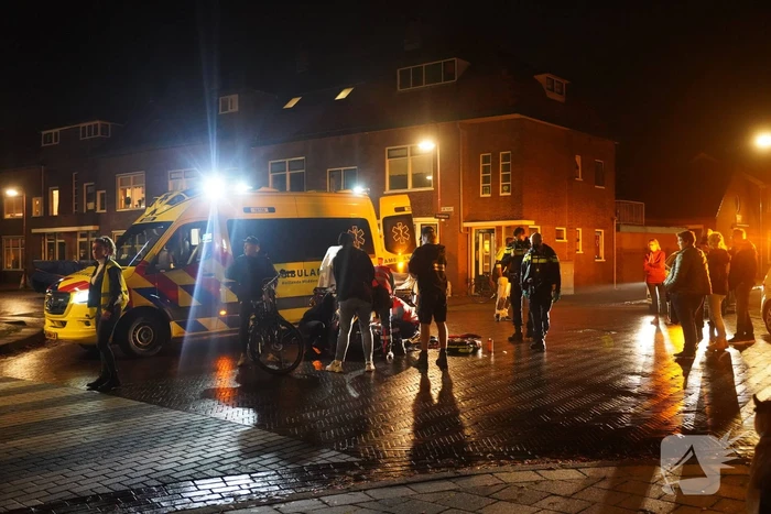 Persoon vlucht na aanrijding met scooter