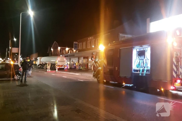 Tankwagen lekt grote hoeveelheid brandstof