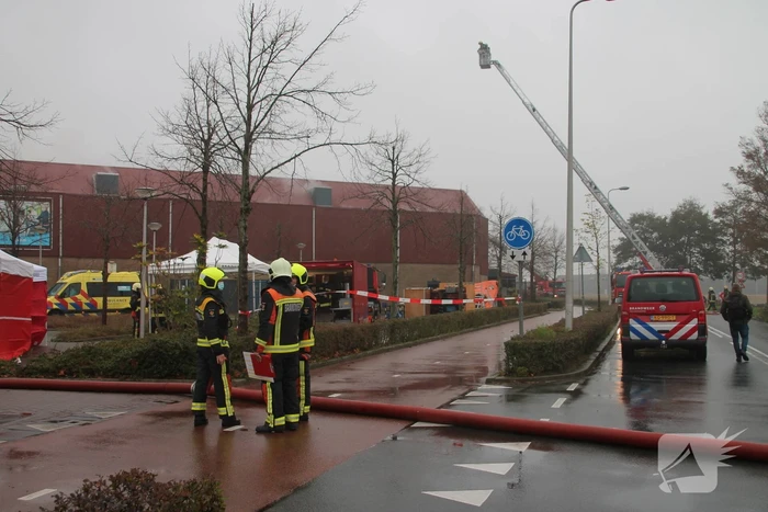 Sporthal Optisport De Schelft verwoest door brand