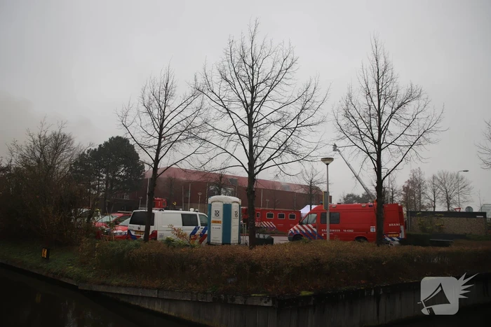 Sporthal Optisport De Schelft verwoest door brand