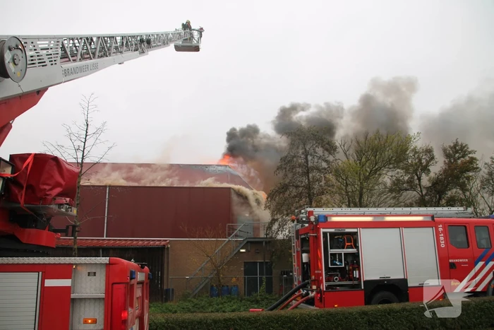 Sporthal Optisport De Schelft verwoest door brand