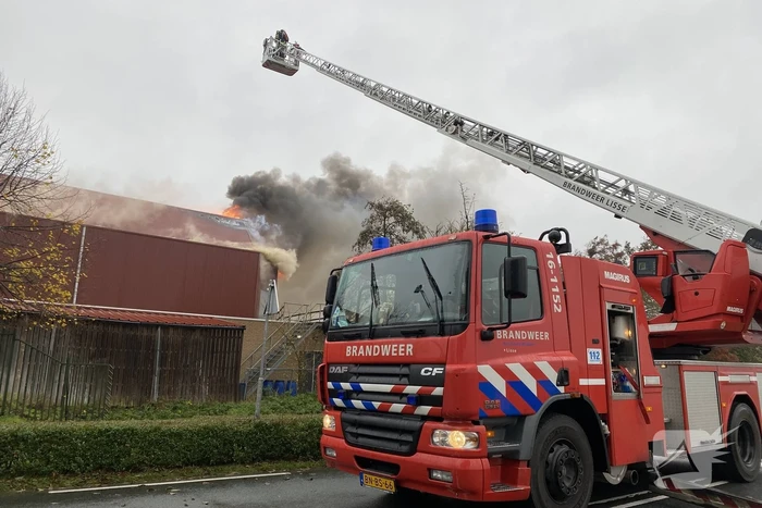Sporthal Optisport De Schelft verwoest door brand