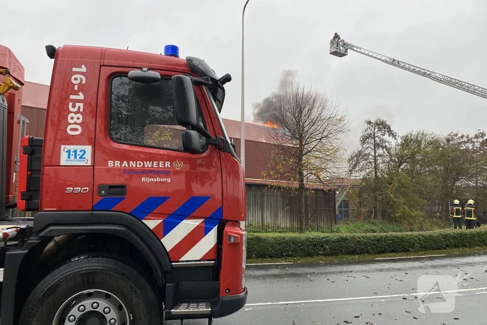 Sporthal Optisport De Schelft verwoest door brand