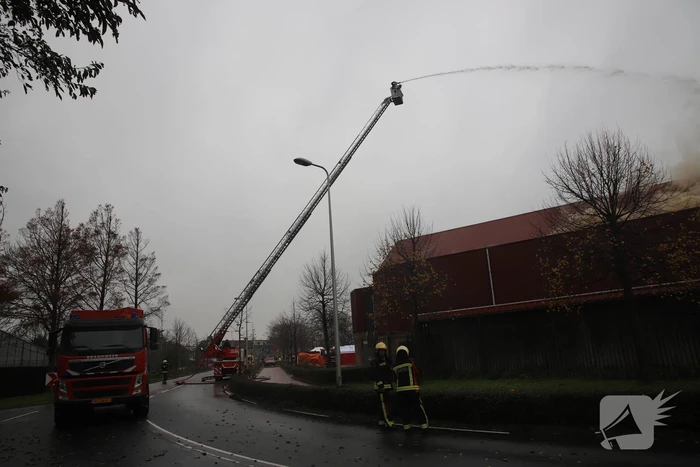 Sporthal Optisport De Schelft verwoest door brand