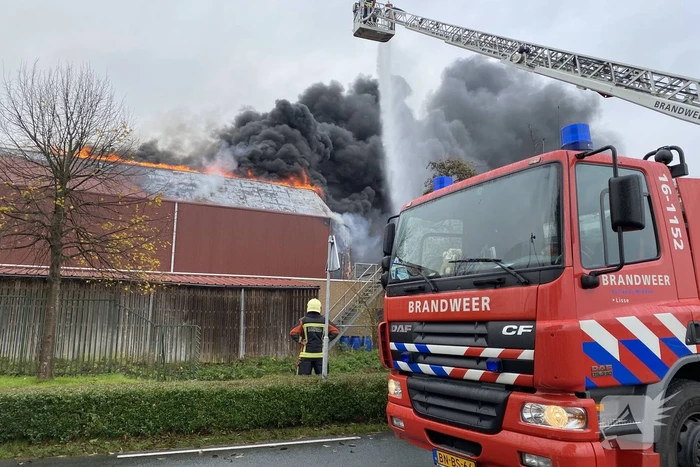 Sporthal Optisport De Schelft verwoest door brand