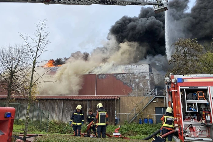 Sporthal Optisport De Schelft verwoest door brand